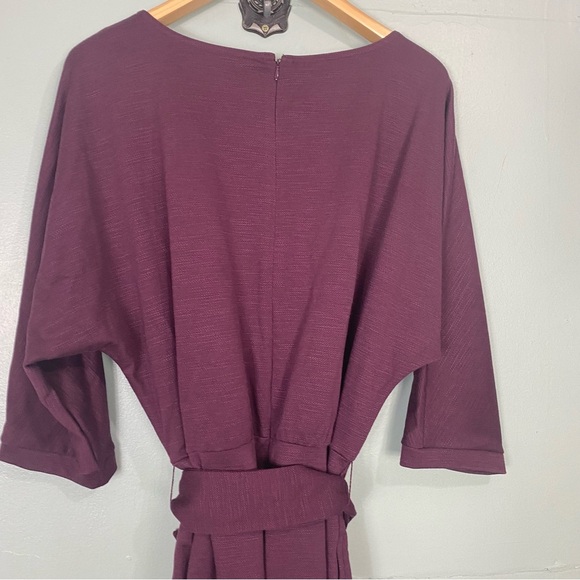 Anthropologie Sutton Pont Jumpsuit Purple‎ Sz XL - Picture 6 of 6